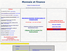 Tablet Screenshot of monnaie-finance.com